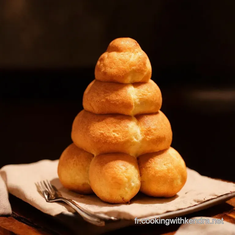 Pi&egrave;ce Mont&eacute;e En Choux La Tour D&eacute;clairs Et De Joie presentation