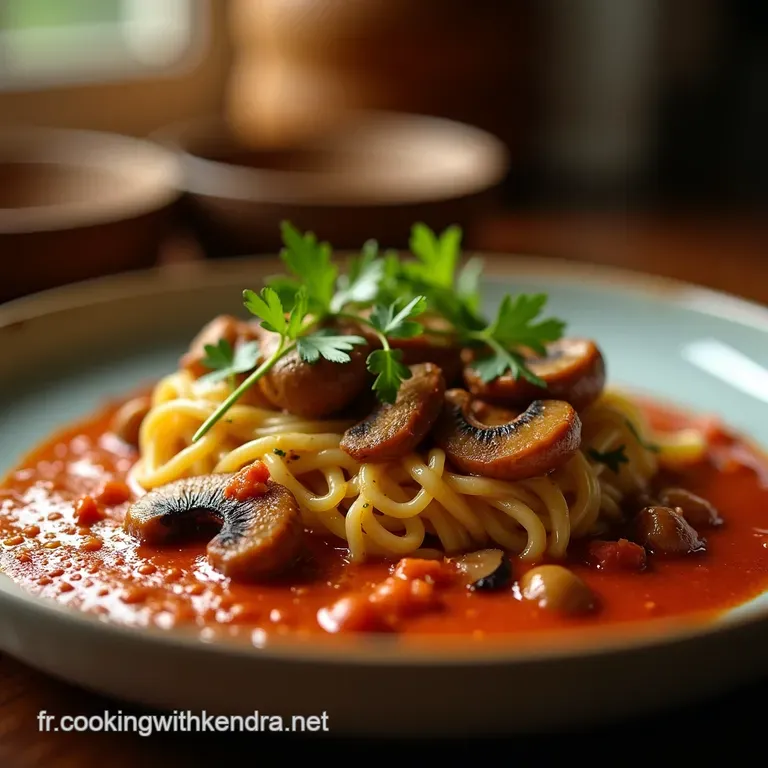 Le Pilzgulasch Forestier Rago&ucirc;t De Champignons Cr&eacute;meux Aux Notes De Paprika Fum&eacute; presentation