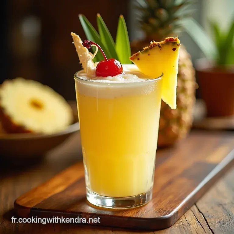 Pi&ntilde;a Colada Virgin L&eacute;vasion Tropicale Sans Ivresse presentation