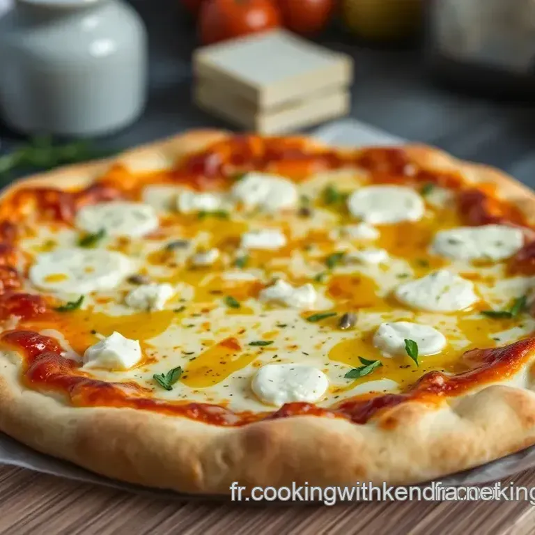 Pizza au Ch&egrave;vre et Miel