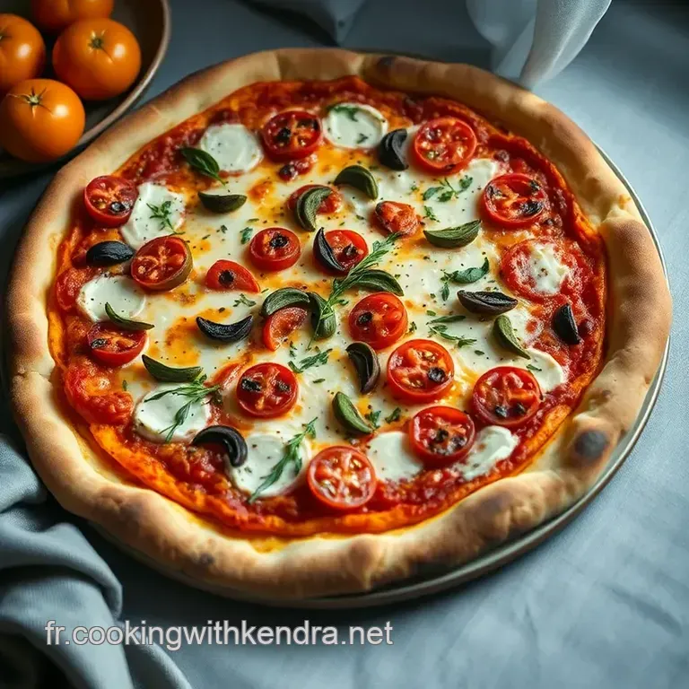 Pizza Aux Anchois: Un Go&ucirc;t De La M&eacute;diterran&eacute;e presentation