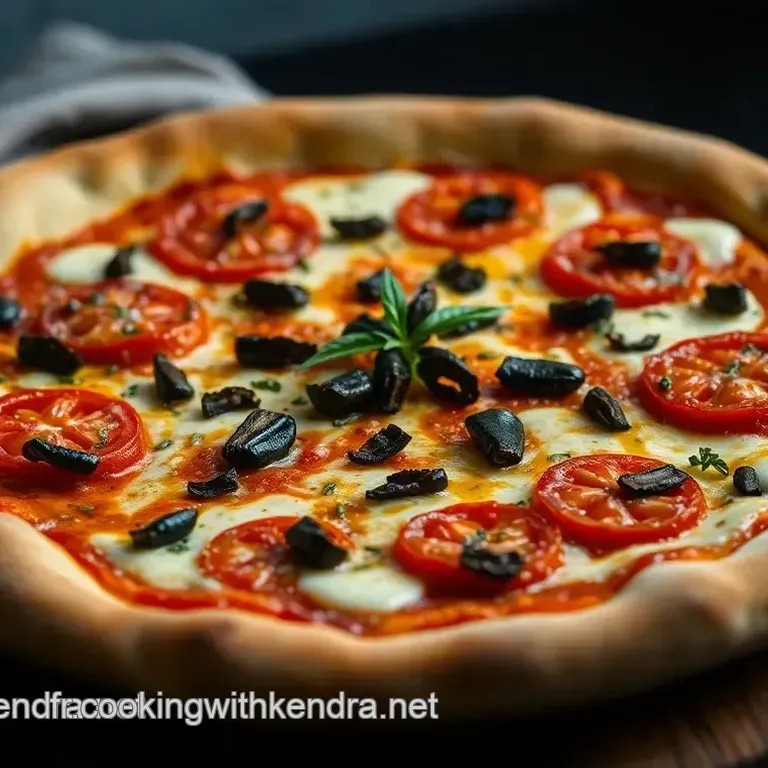 Pizza aux Anchois: Un Go&ucirc;t de la M&eacute;diterran&eacute;e