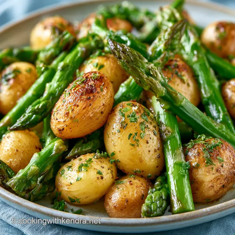 De Terre Asperges: Po&ecirc;l&eacute;e Croustillante
