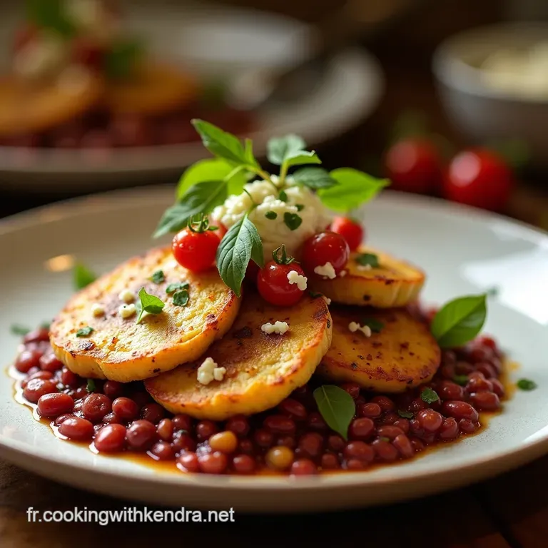 Les Jardins Dautomne Poivrons R&ocirc;tis Farcis Aux Lentilles Corail Feta Et Zestes Dagrumes presentation