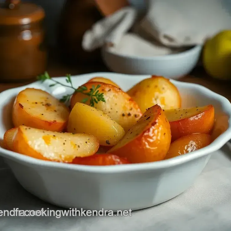 Pomme au Four: Pommes Farcies Royalement Brais&eacute;es