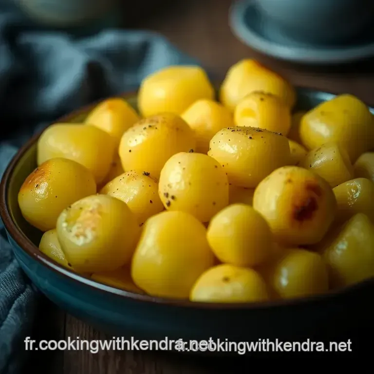 Pomme Dauphine : Les Petites Boules Dor&eacute;es Du Bonheur presentation