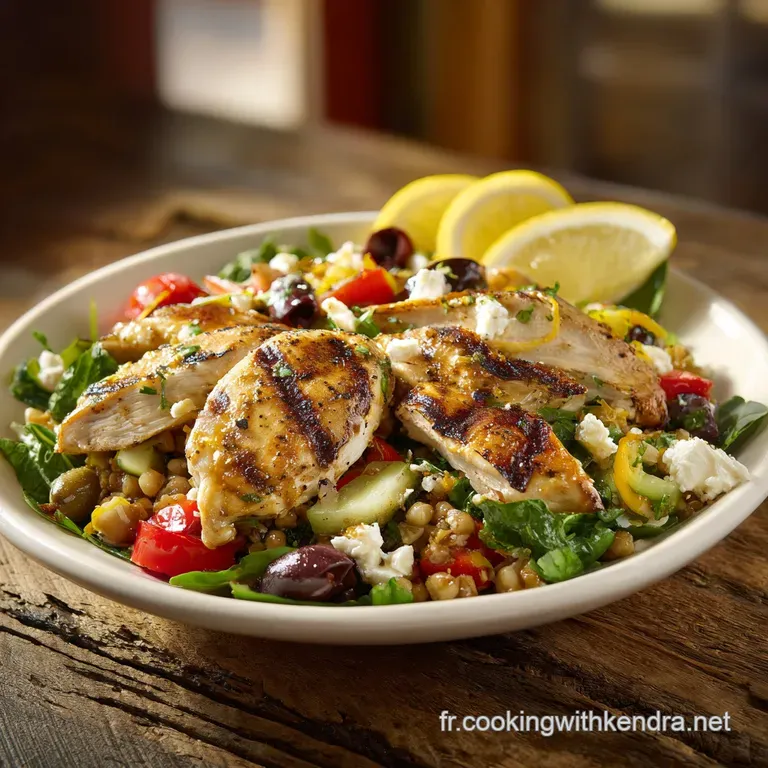 Repas Rassasiant Sous 400 Calories au Poulet