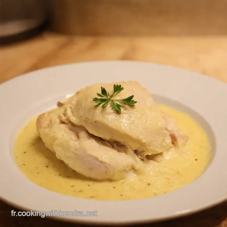 Poulet &Agrave; La Cr&egrave;me Et Aux Champignons Un Classique R&eacute;invent&eacute; presentation