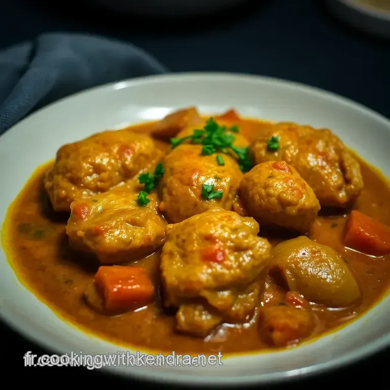 Poulet Au Curry : Un Voyage De Saveurs &Eacute;pic&eacute;es presentation
