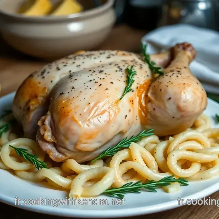 Poulet au Four Parfum&eacute; aux Herbes de Provence