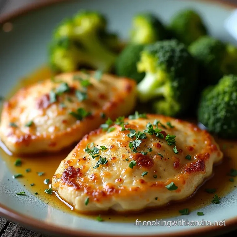 Filets Mignon de Poulet et Brocoli Au Velours de Comt&eacute; Le Gratin Express qui Fait Whaou