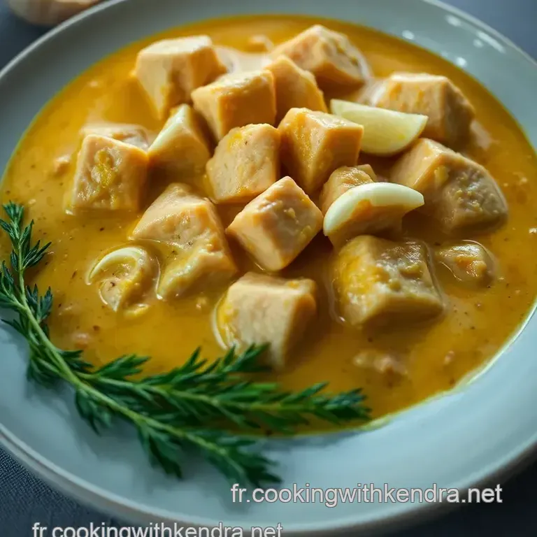 Poulet Coco Curry Cookeo : Une &Eacute;vasion Exotique &Agrave; La Maison presentation