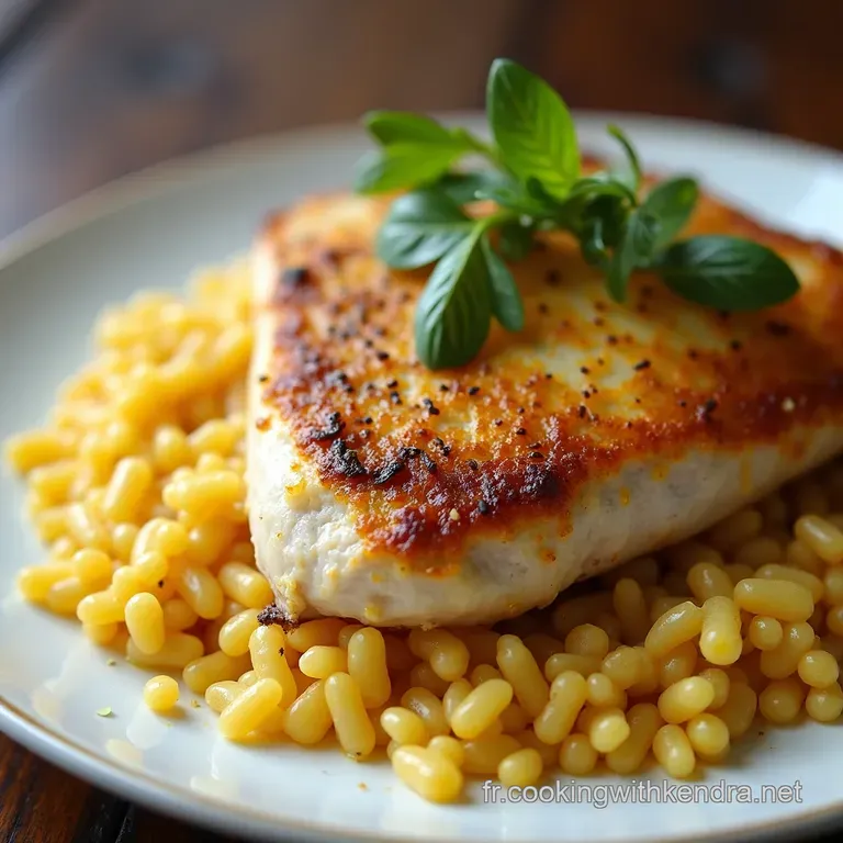 Poulet Cr&eacute;meux Riz Fondant Un D&eacute;lice Familial
