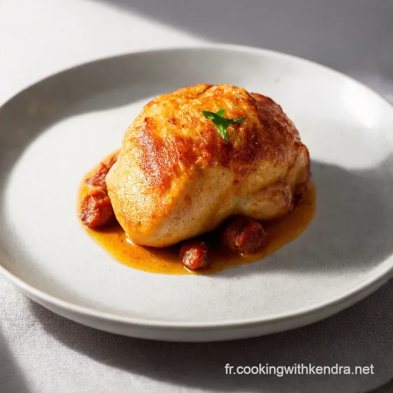 Poulet Fondant au Chorizo Un Go&ucirc;t de Soleil