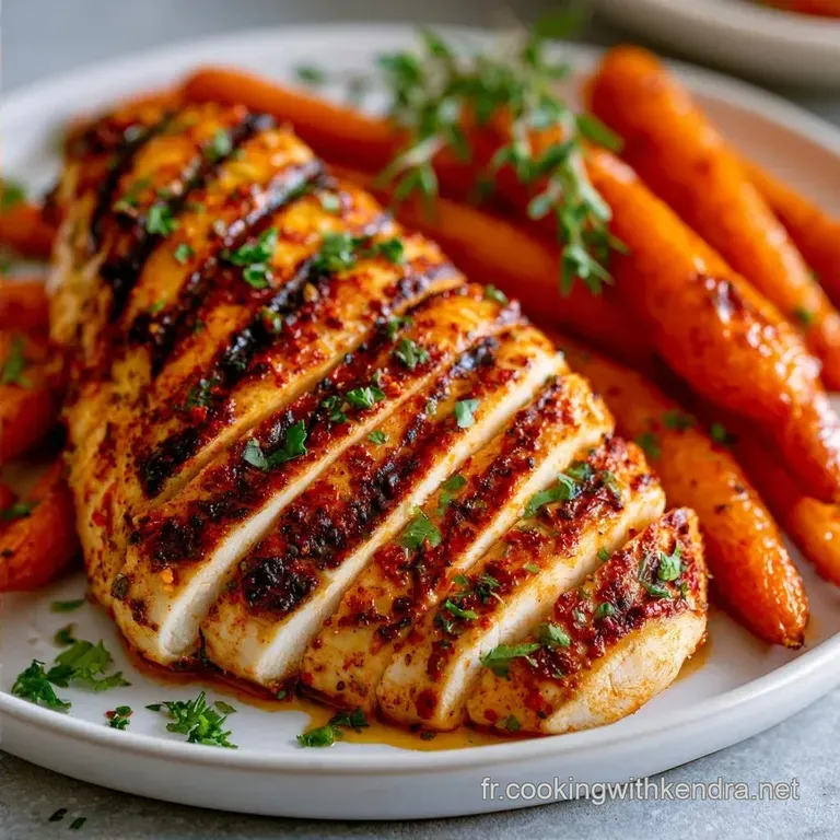 Poulet Grill&eacute; Aux L&eacute;gumes: Rapide et Sain