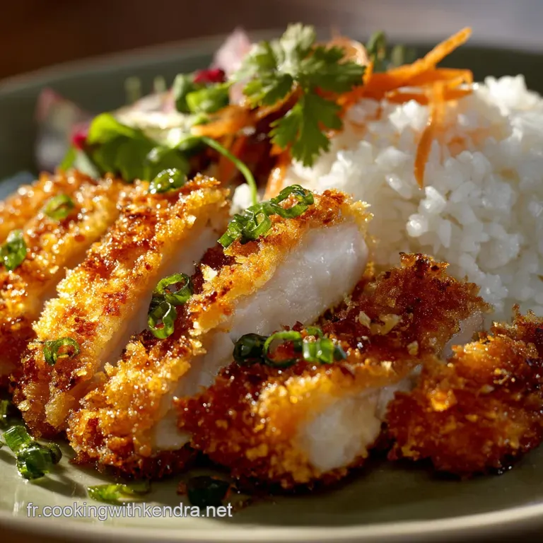 Poulet Katsu Le Secret Du Croustillant Parfait &Agrave; La Japonaise presentation