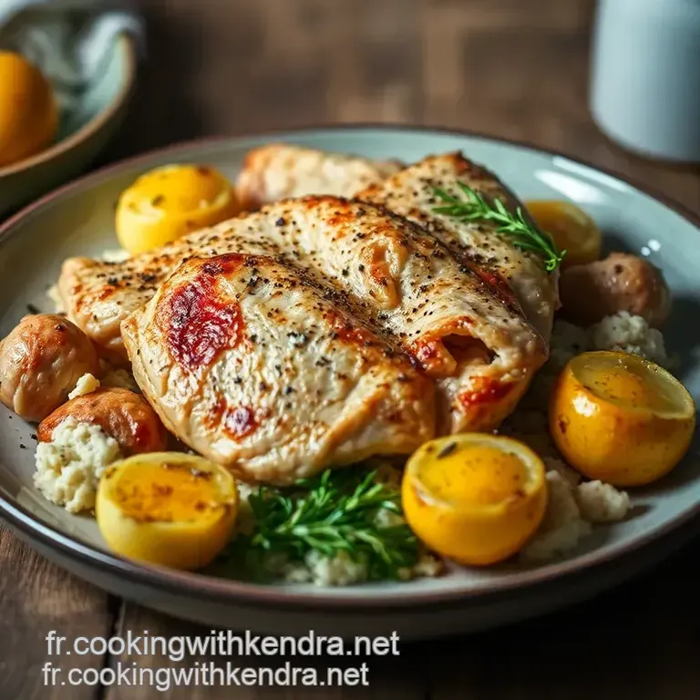 Poulet Pan&eacute; &Agrave; La Fran&ccedil;aise : Croustillant Et Savoureux presentation