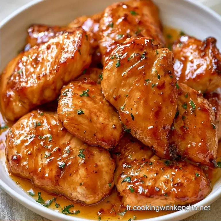 Poulet Sauce Soja Caram&eacute;lis&eacute; au Miel