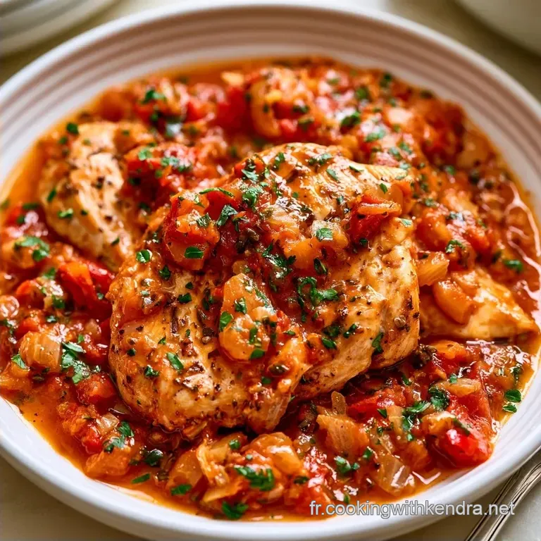 Poulet Sauce Tomate: Recette Facile