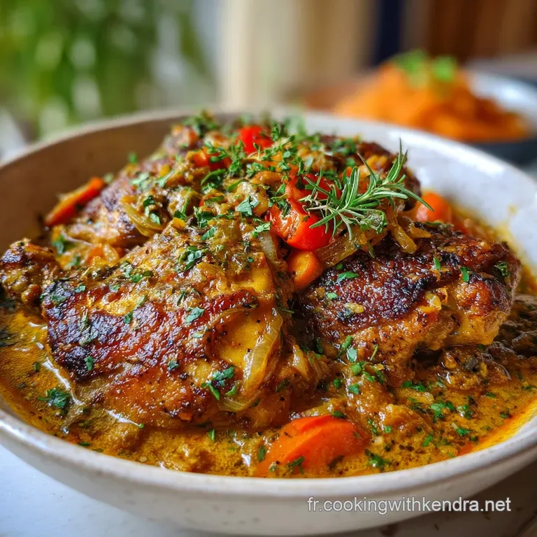 Poulet Yassa Recette S&eacute;n&eacute;galaise Traditionnelle