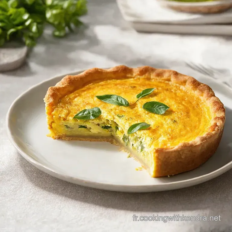 Quiche Estivale Sans P&acirc;te Courgettes Feta et le Soleil en Bouch&eacute;es
