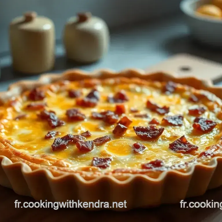 Quiche Lorraine Classique : L Art de la Cuisine Fran&ccedil;aise