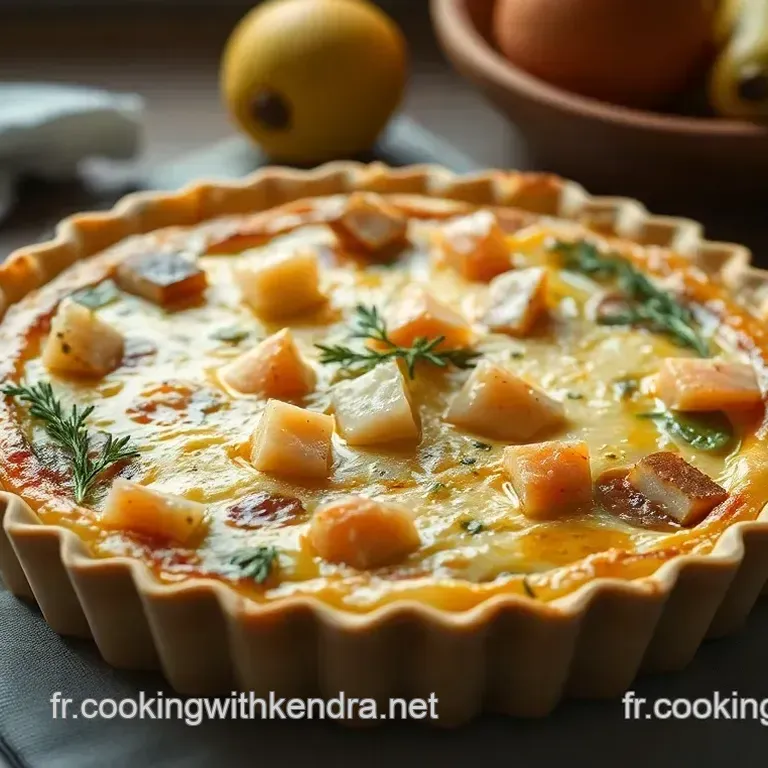 Quiche Poireaux Saumon