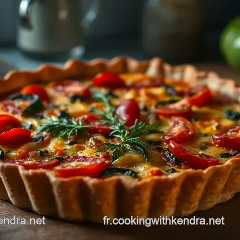 Quiche Ratatouille : Une &Eacute;vasion M&eacute;diterran&eacute;enne