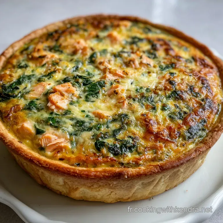 Quiche Saumon &Eacute;pinard : LAlliance Cr&eacute;meuse