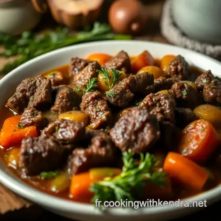 Rago&ucirc;t De Boeuf : Un Classique R&eacute;confortant Fran&ccedil;ais presentation