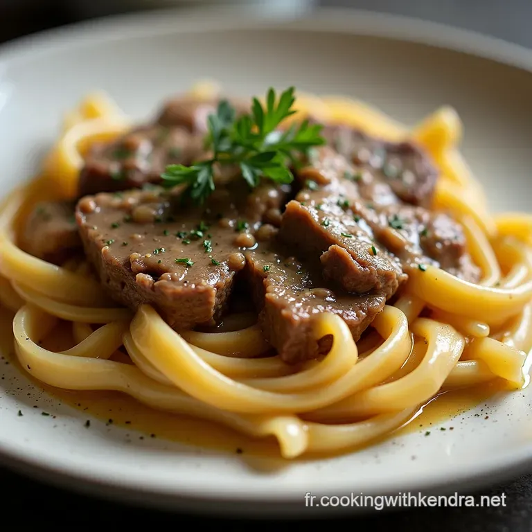 B&oelig;uf Stroganoff Express Le Rago&ucirc;t Hach&eacute; du Pays des Tsars