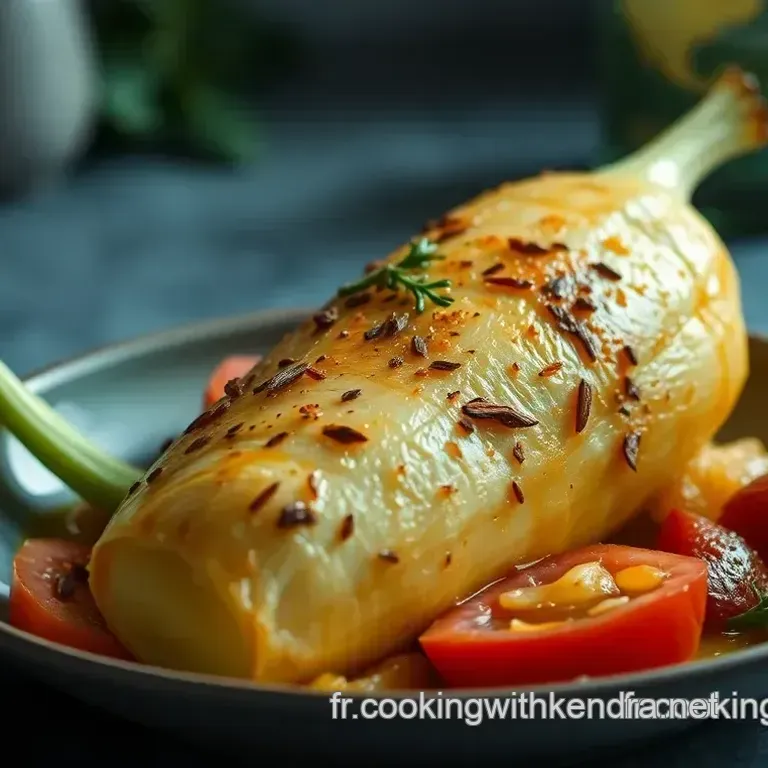 Recette de Chou-Fleur R&ocirc;ti aux &Eacute;pices