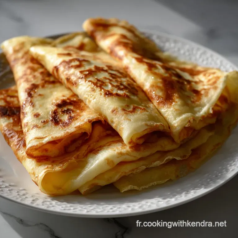 Recette De Cr&ecirc;pes Classiques &Agrave; La Fran&ccedil;aise Infaillible presentation