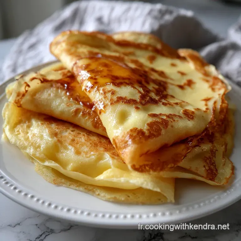 Recette de Cr&ecirc;pes Classiques &agrave; la Fran&ccedil;aise Infaillible