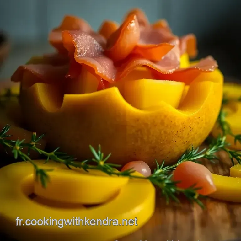 Recette De Jambon Cru Et Melon: Pr&eacute;sentation &Eacute;l&eacute;gante presentation