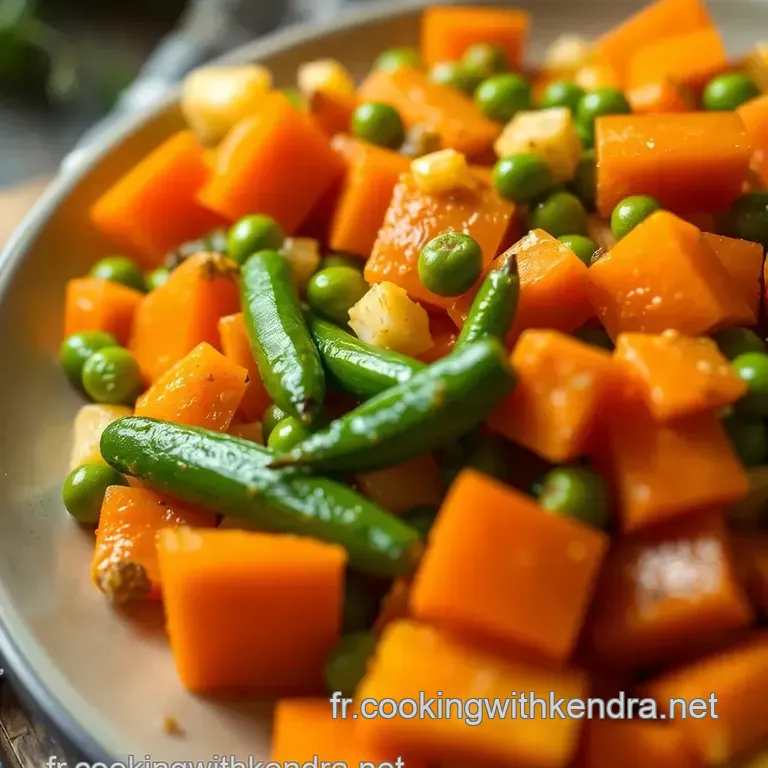 Recette De Jardini&egrave;re De L&eacute;gumes Color&eacute;e presentation