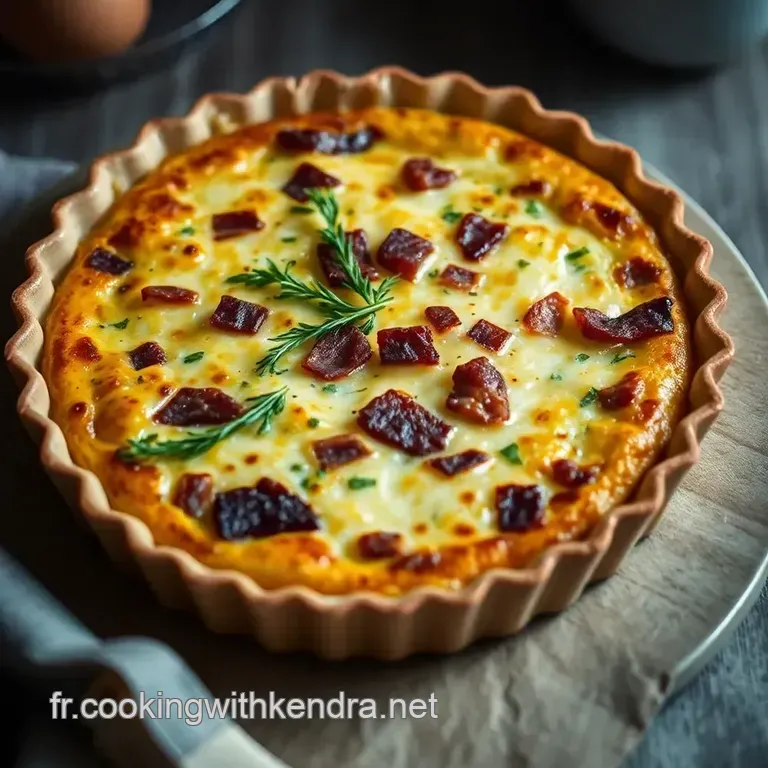 Recette De Quiche Lorraine presentation