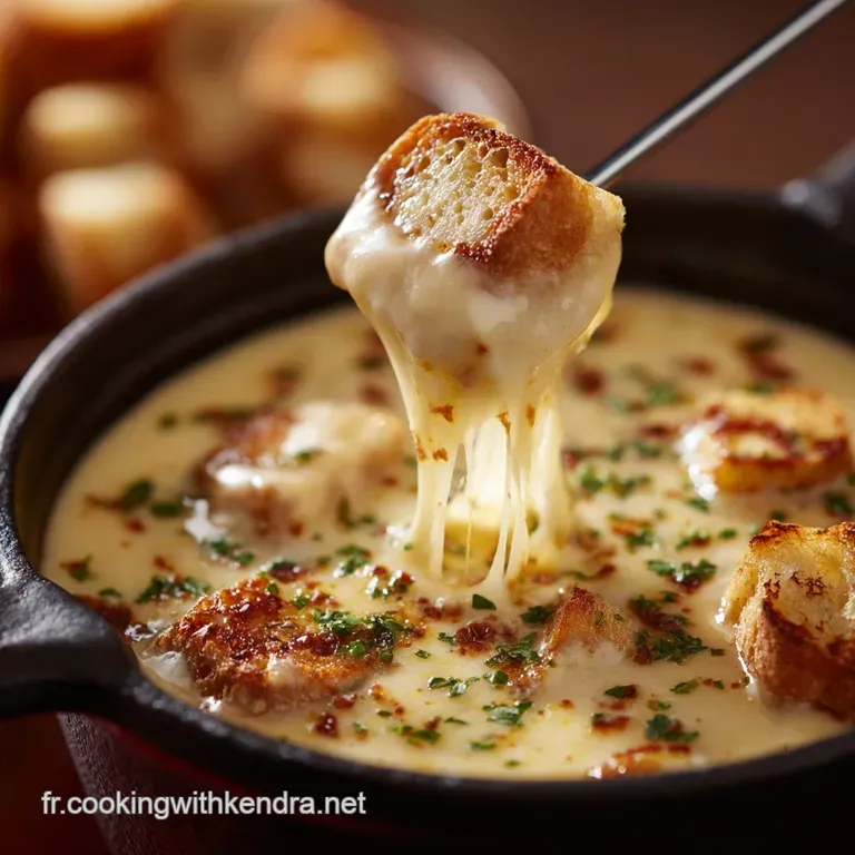 Fondue Savoyarde : La Vraie Recette Alpine Facile presentation