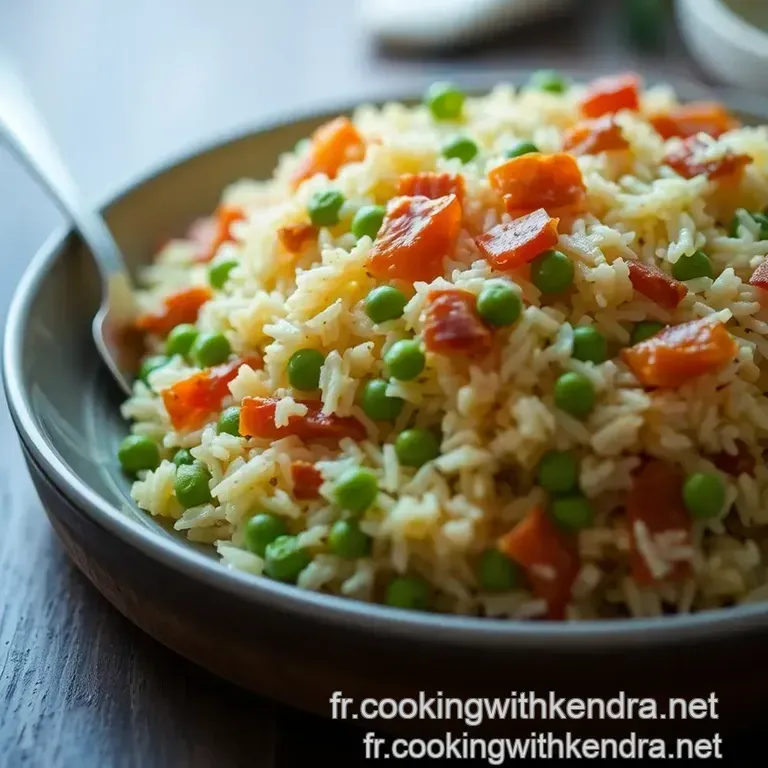 Recette Riz Cantonais Classique presentation