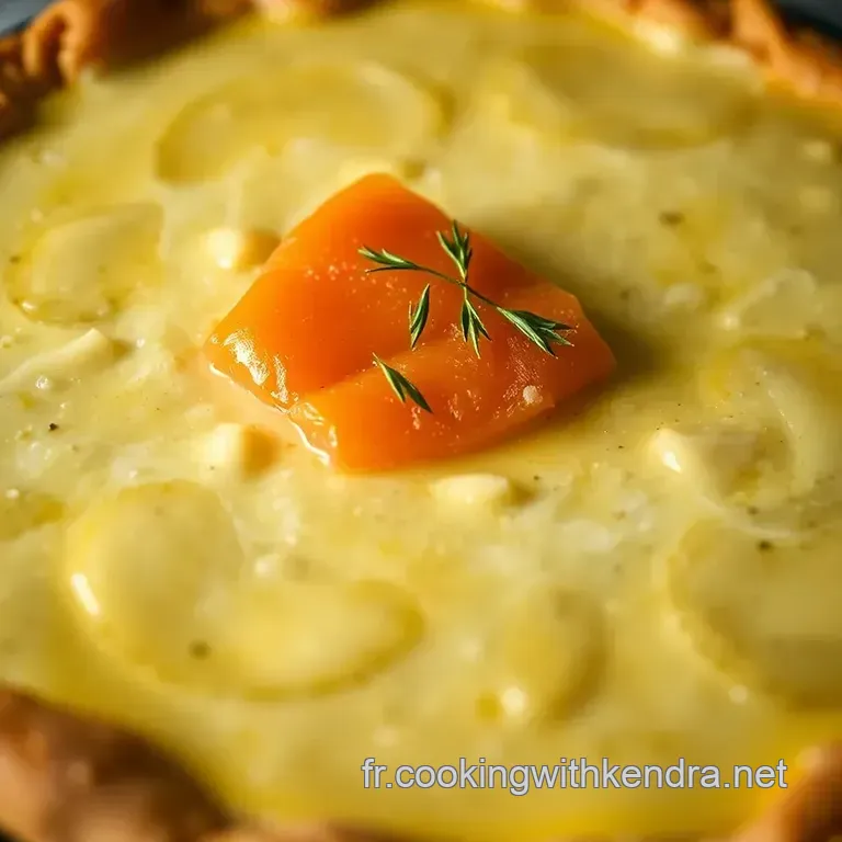Recette : Tarte Aux Poireaux Et Saumon &ndash; Un Classique Savoureux Et Raffin&eacute; presentation
