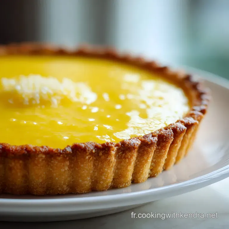 Recette Tarte Aux Citrons: Cr&egrave;me Intense