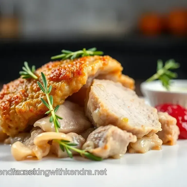 Ris de Veau aux Champignons et Cr&egrave;me de Truffe