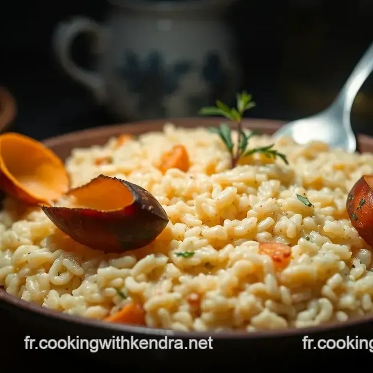 Risotto aux Saint-Jacques : Un D&eacute;lice Cr&eacute;meux aux Saveurs Maritimes