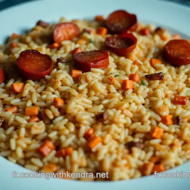 Risotto Chorizo: La Fiesta Espagnole dans Votre Assiette