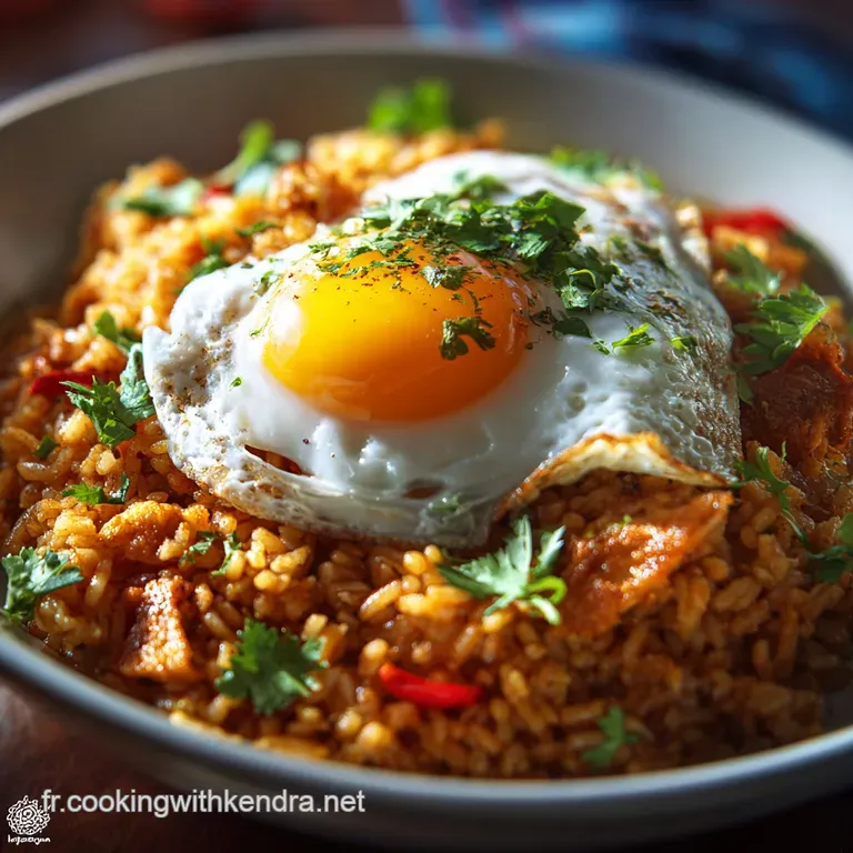 Le Riz Aux &OElig;ufs Express : Lart Du R&eacute;confort Simple Et Savoureux presentation