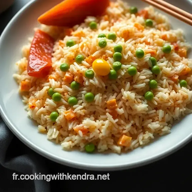 Riz Cantonais : Un D&eacute;lice Chinois &Agrave; Porter De Main presentation