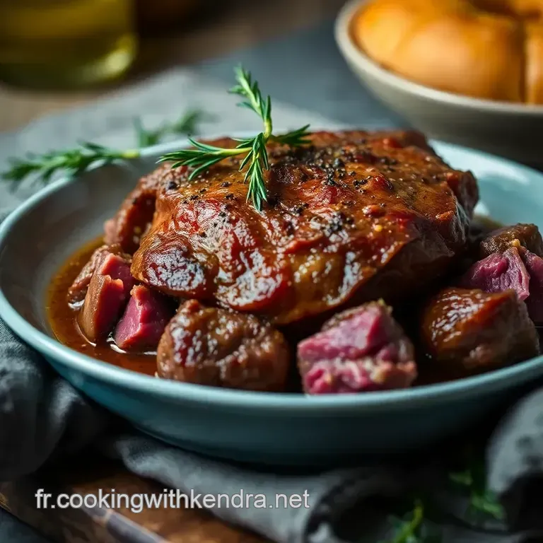 R&ocirc;ti De Boeuf Au Four: Tradition &Agrave; La Fran&ccedil;aise presentation