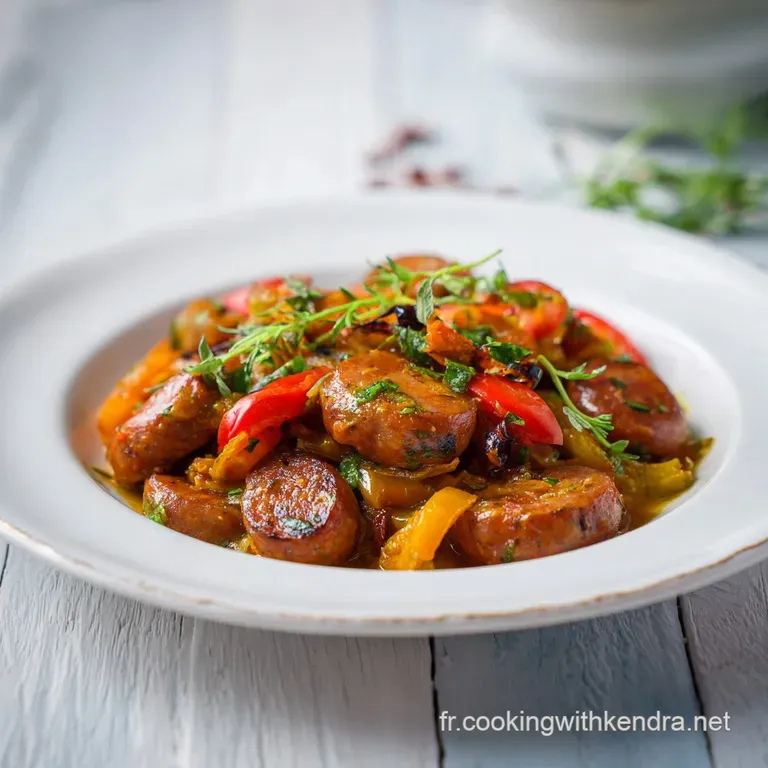 Rougail Saucisses R&eacute;unionnais Recette Authentique