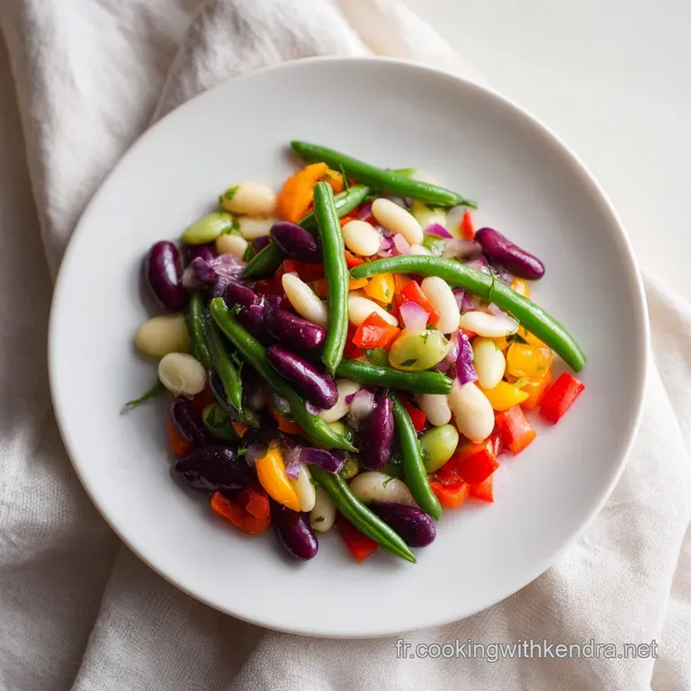 Salade de Haricots aux L&eacute;gumes Anciens