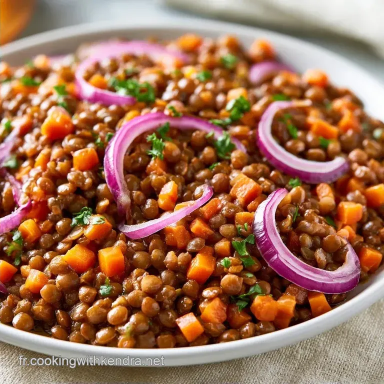 Salade De Lentilles L&eacute;g&egrave;re et Croquante